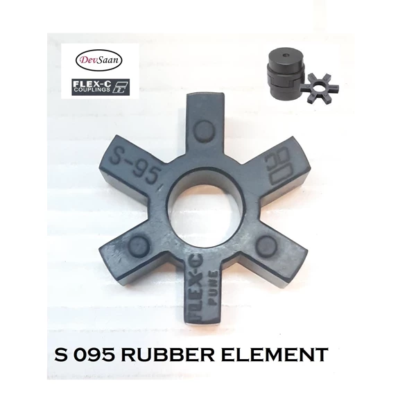 Coupling Rubber Element S 095 Flex-C - Jaw Diameter 54 mm