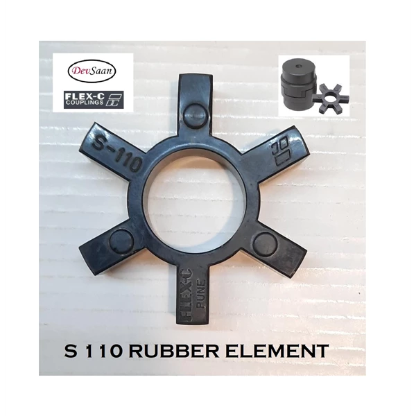 Coupling Rubber Element S 110 Flex-C - Jaw Diameter 85 mm