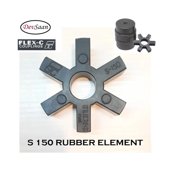Karet Kopling (Coupling Rubber Element) Tipe S 150 Flex-C - Jaw Diameter 96 mm