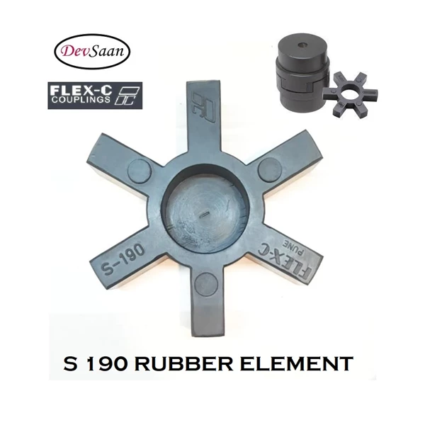 Coupling Rubber Element S 190 Flex-C - Jaw Diameter 115 mm