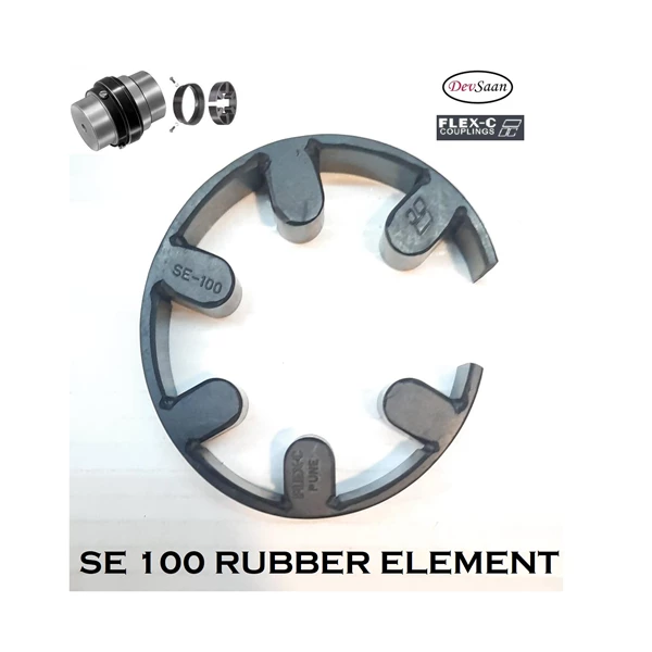 Coupling Rubber Element SE 100 Flex-C - Jaw Diameter 65 mm