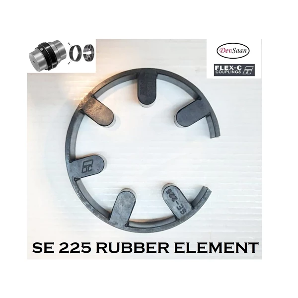 Coupling Rubber Element SE 225 Flex-C - Jaw Diameter 127 mm