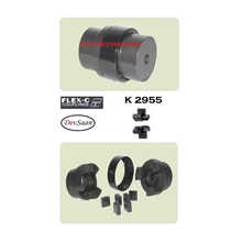Cushion Pad Coupling K 2955 Flex-C Max Bore 100 mm