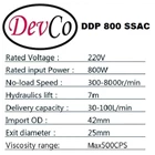 Drum Pump SS-304 DDP 800 SSAC AC 220V - 25 mm 3